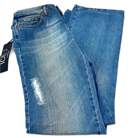 Women's Iceberg 4L Pantalone Blue Denim Jeans